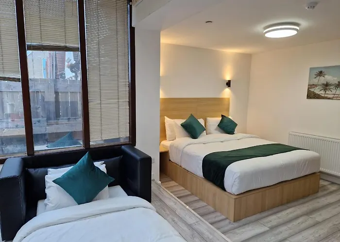 Familie Kamer met een King Size Bed