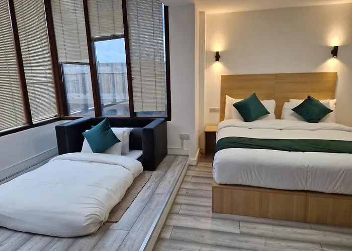 Familie Kamer met een King Size Bed